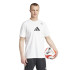 Camiseta Futebol adidas Homem da categoria Logótipo branco/preto