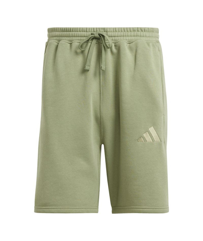 Pantalón adidas All Szn Fleece Short Hombre Verde