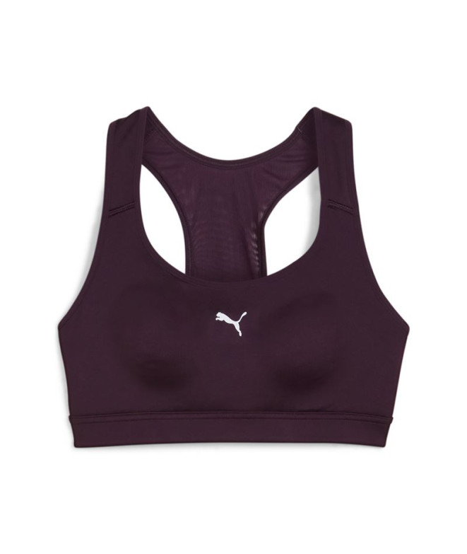 Sutiã esportivo Running Mulher by Puma 4Keeps Run Bra Roxo