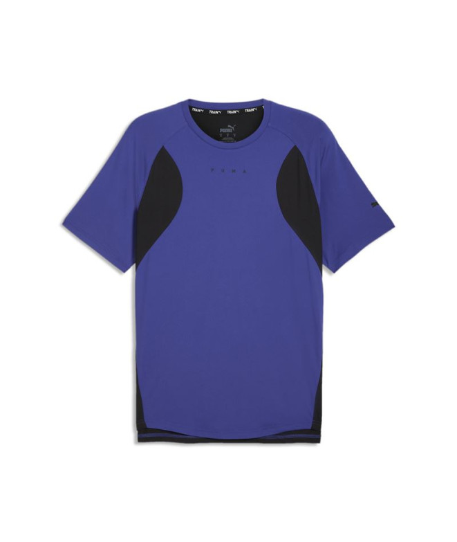 Camiseta Fitness Homem by Puma Cloudspun Soft Breathable Blue