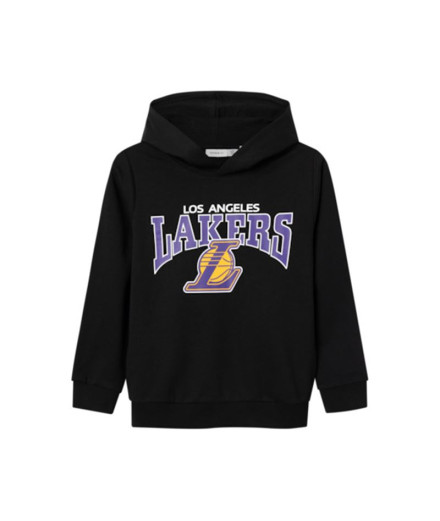 Moletom Nome mjacima Nba Wh Bru Ous Preto Infantil