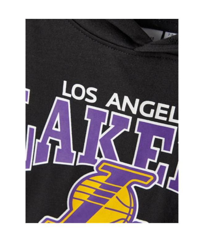 Moletom Nome mjacima Nba Wh Bru Ous Preto Infantil