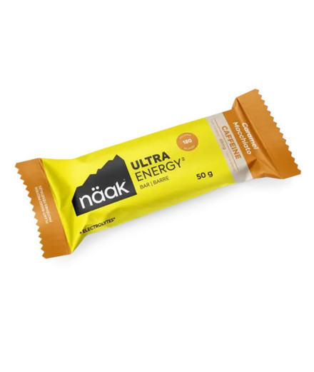 Barrinha Naak Caramel Macchiato - Ultra Energy™ Cafeína 50g