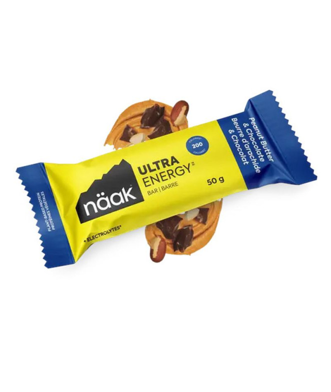 Barre Naak Peanut Butter & Chocolate - Ultra Energy™ 50g