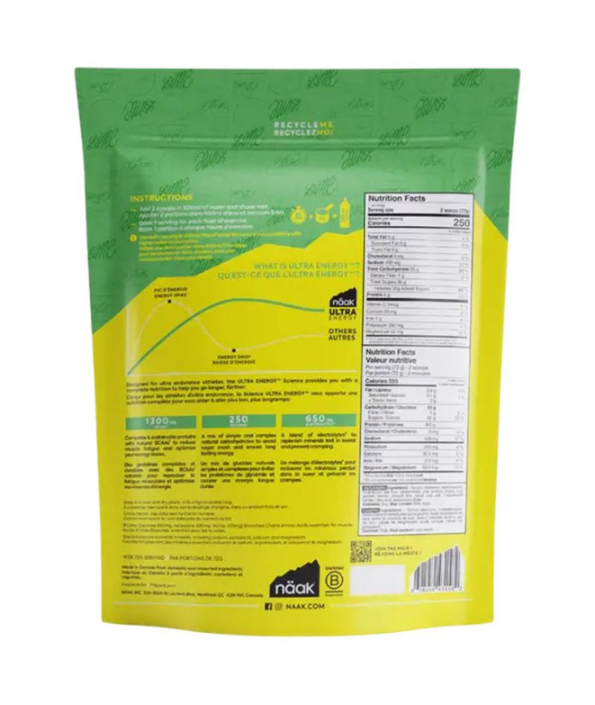 Lima - Mélange de boisson Ultra Energy™ 720g Naak