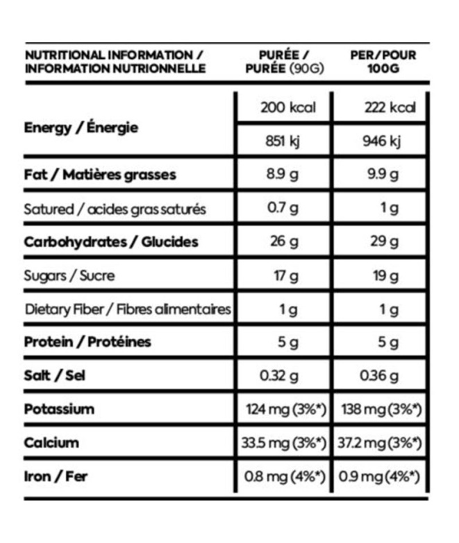 Maçã e Xarope de Ácer - Näak Ultra Energy™ Puré...