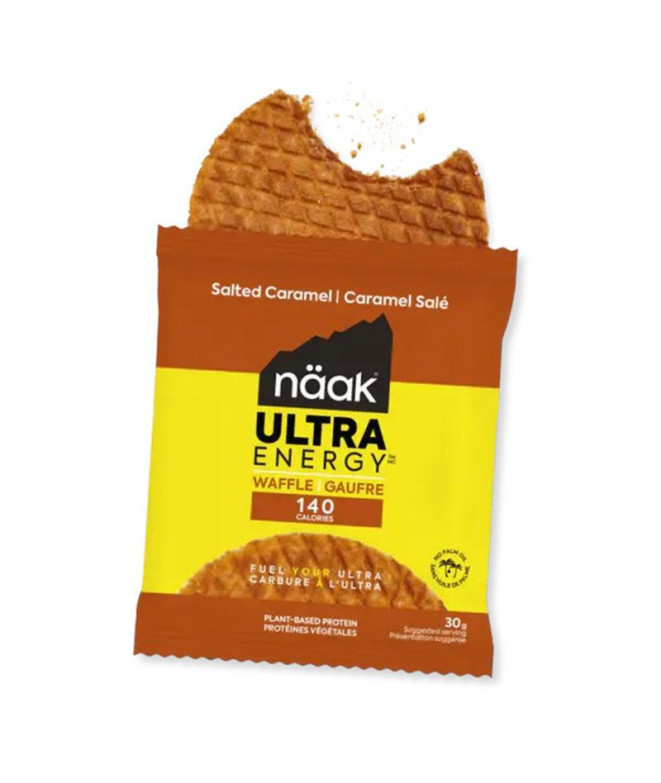 Gaufres Naak au caramel salé - Ultra Energy™ Waffles 30g