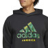 Moletom Futebol adidas Homem moletom com capuz de malha dupla by Jamaica Seasonal Preto