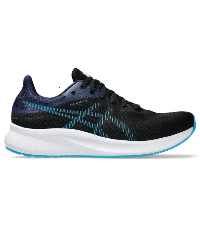 Chaussures Running Homme by ASICS Patriot 13 Noir