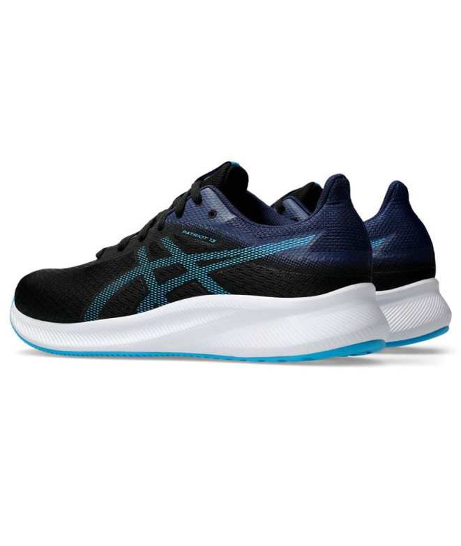Chaussures Running Homme by ASICS Patriot 13 Noir