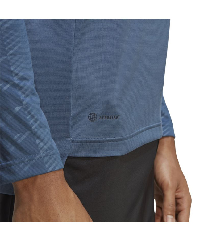 T-shirt adidas Homme multi Half Zip Ls Hiking...