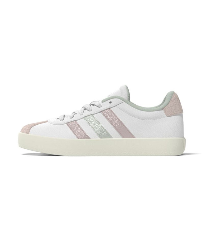 Zapatillas adidas VL Court 3.0 Infantil Blanco