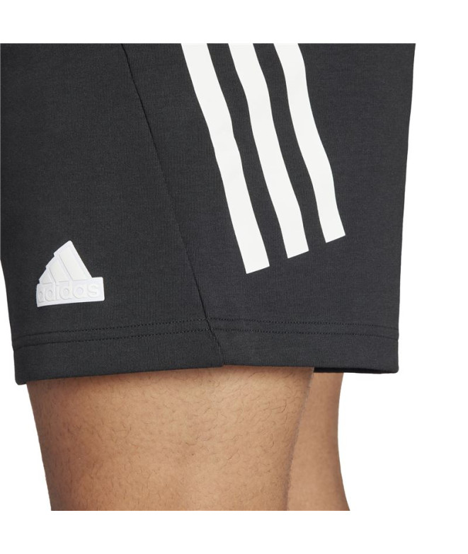 Calça adidas Homem Future Icons 3-Stripes Preto