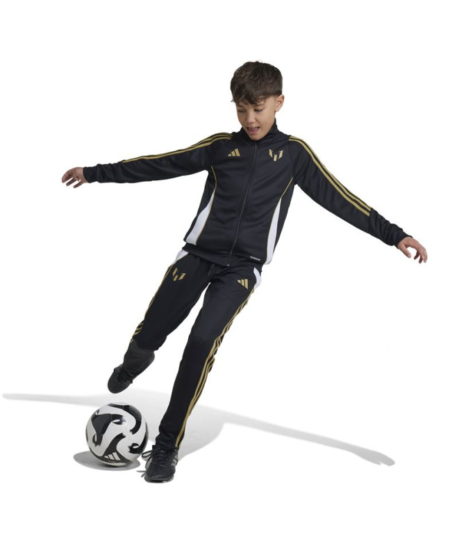 Calça Futebol adidas Infantil de Messi Black