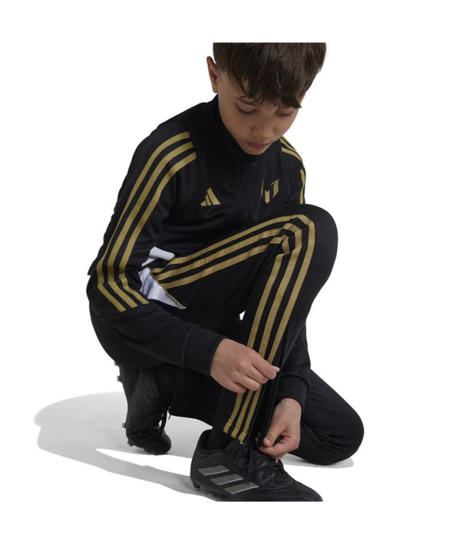 Calça Futebol adidas Infantil de Messi Black