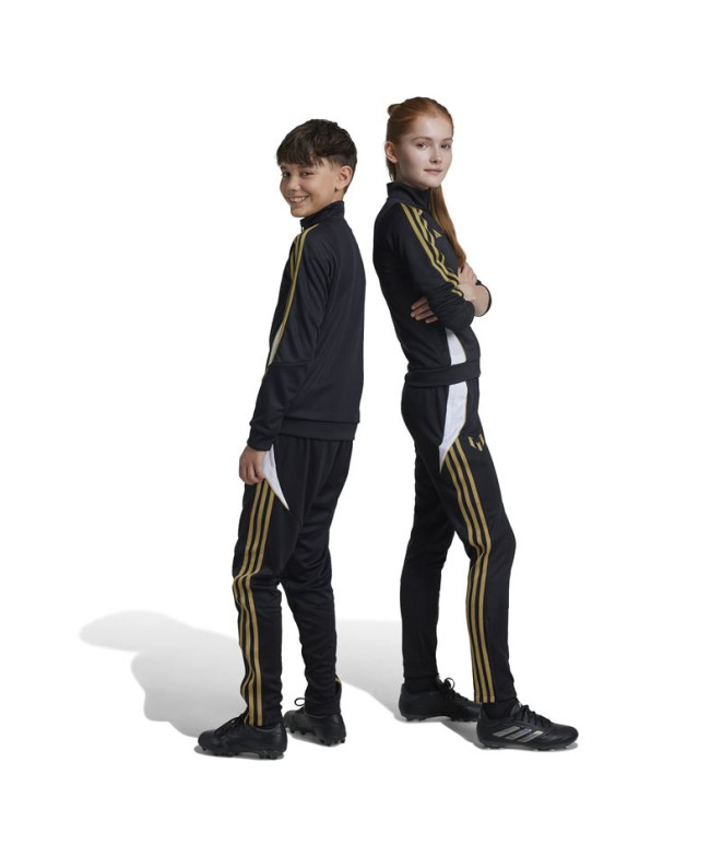 Calça Futebol adidas Infantil de Messi Black