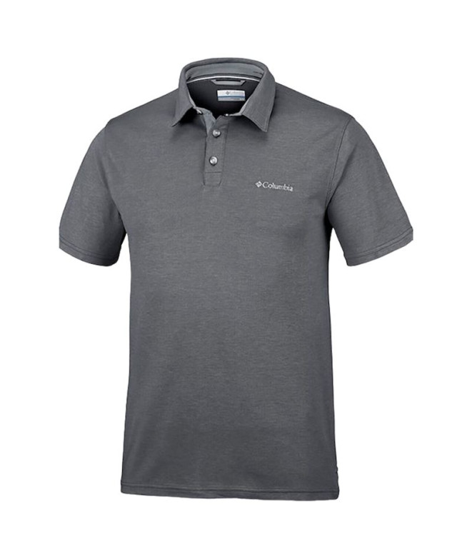 Polo Montagne de Columbia Nelson Point™ Black Homme