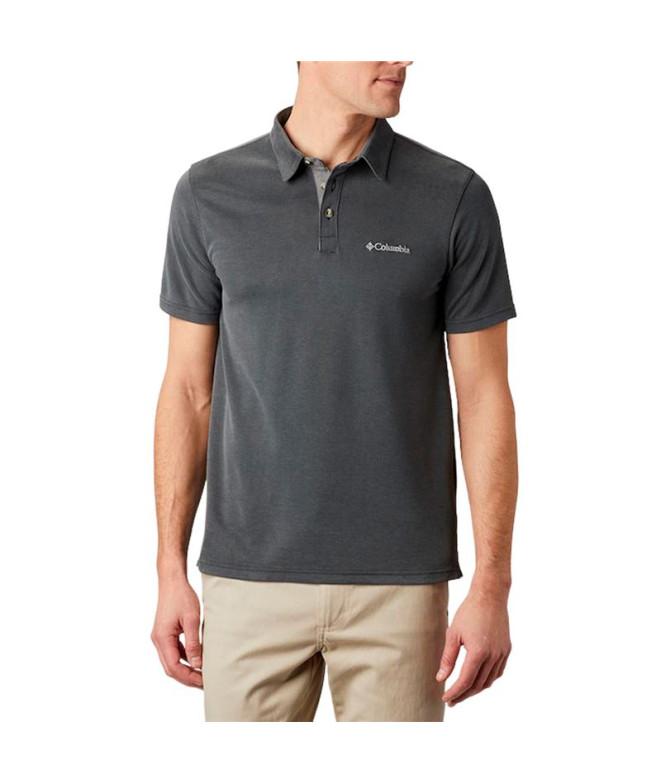 Polo Montanha de Columbia Nelson Point™ Preto...