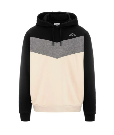 Sweat Kappa Homme Imagino Active Homme Noir/Blanc...