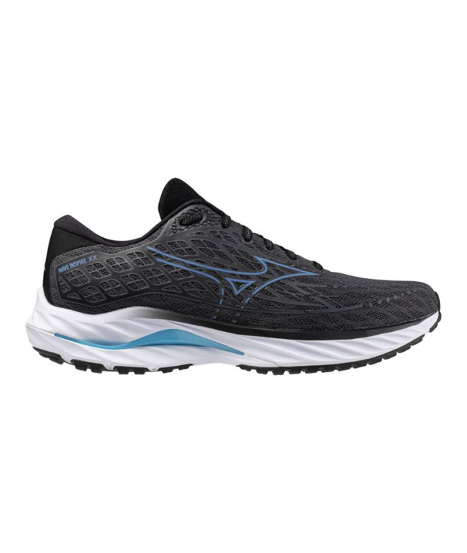 Chaussures Running Mizuno Homme par Wave Inspire 20 Gris foncé