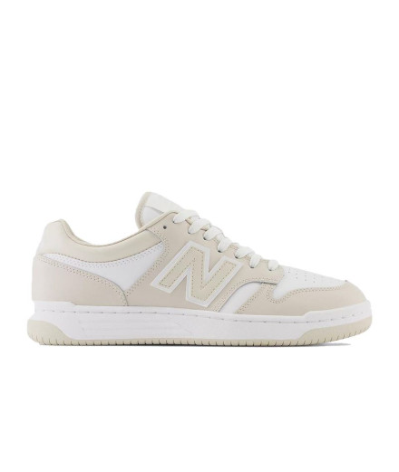 Chaussures New Balance 480 Blanc/Beige Homme