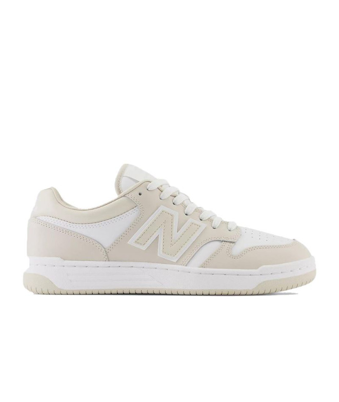 Chaussures New Balance 480 Blanc/Beige Homme