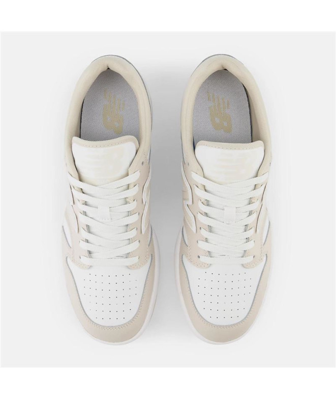 Chaussures New Balance 480 Blanc/Beige Homme