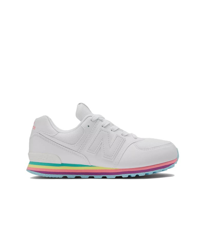 Chaussures New Balance 574 Core White Enfant