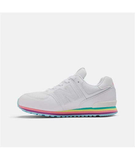 Chaussures New Balance 574 Core White Enfant 2
