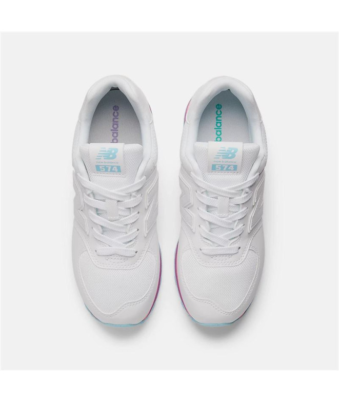 Chaussures New Balance 574 Core White Enfant
