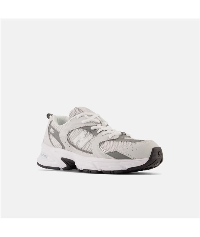 Chaussures New Balance 530 Blanc/Gris Enfant