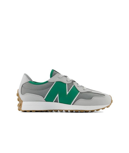 Zapatillas New Balance 327 Gris/Verde Infantil Zapatillas New Balance 327 Gris/Verde Infantil
