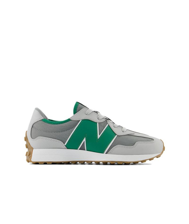 Zapatillas New Balance 327 Gris/Verde Infantil