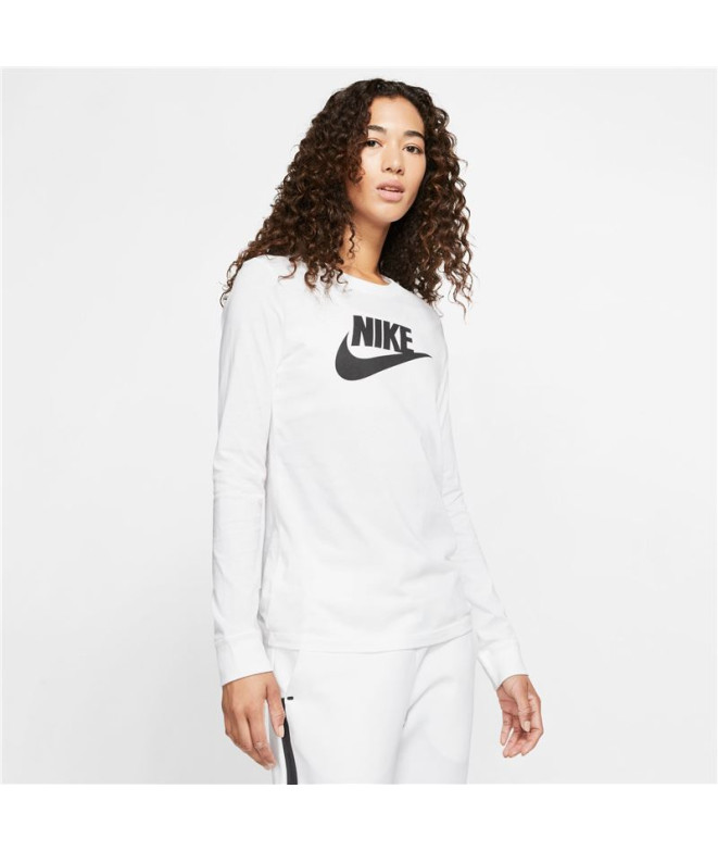 T-shirt Nike Essential Futura blanc Femme