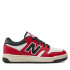 Chaussures New Balance 480 rouge/blanc Enfant