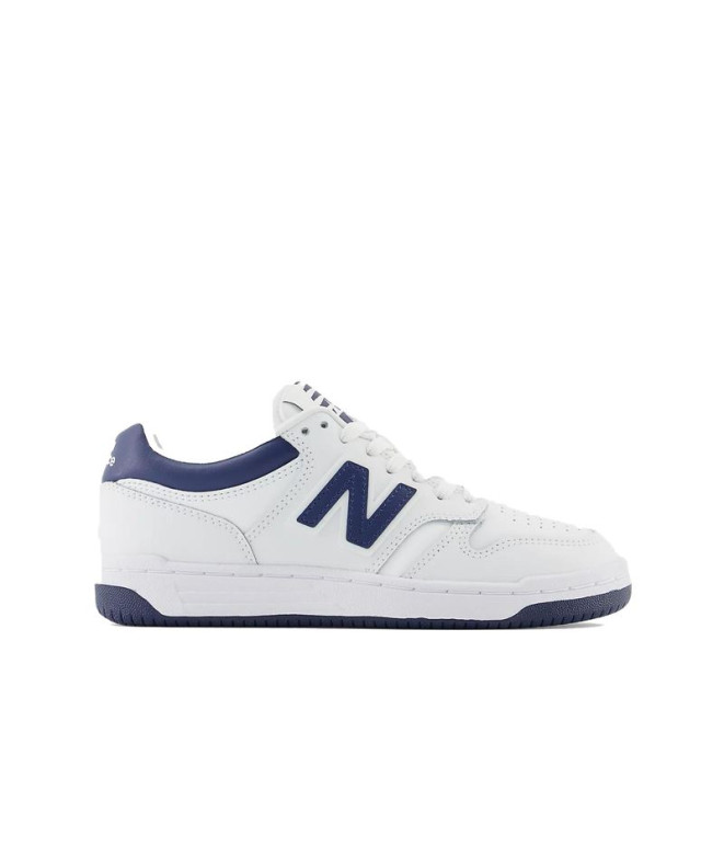 Chaussures New Balance 480 Blanc/Bleu Enfant