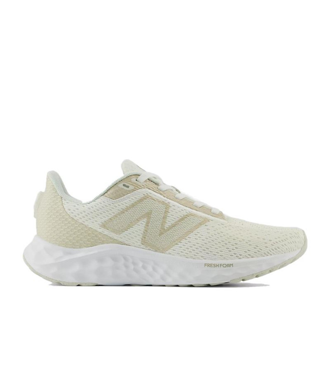 Zapatillas New Balance Fresh Foam Arishi v4 Blanco/Beige Mujer