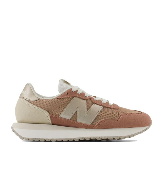 Sapatilhas New Balance Mulher 237 Cobre Bege