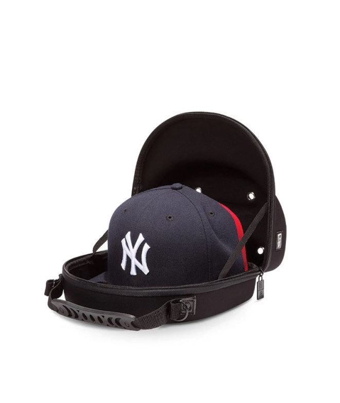 Portagorras New Era para 2 Gorras Negro