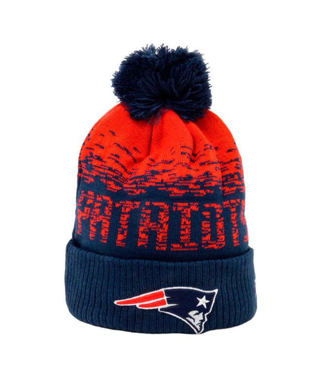 Bonnet New Era NFL England Patriots Bleu/Rouge