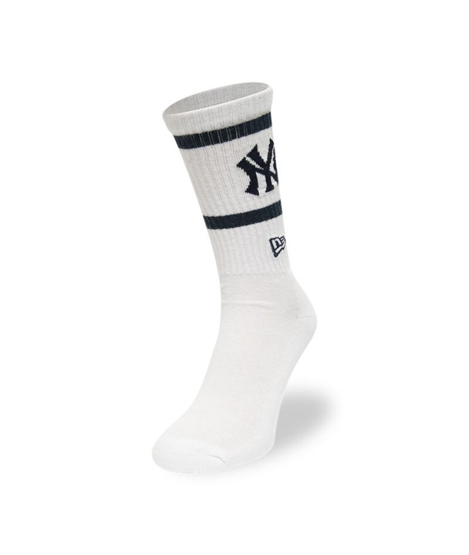 Chaussettes New Era MLB Premium New York Yankees Blanc