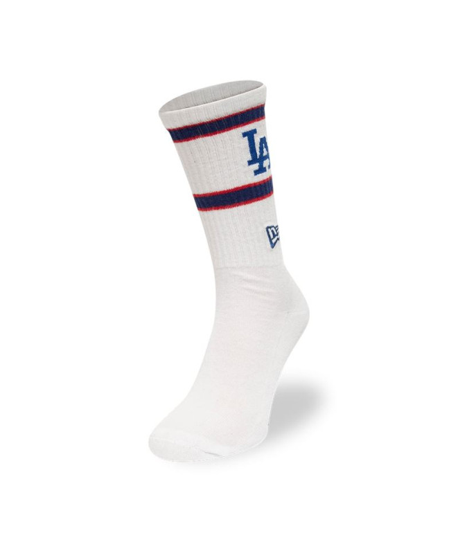 Chaussettes New Era MLB Premium LA Dodgers Blanc