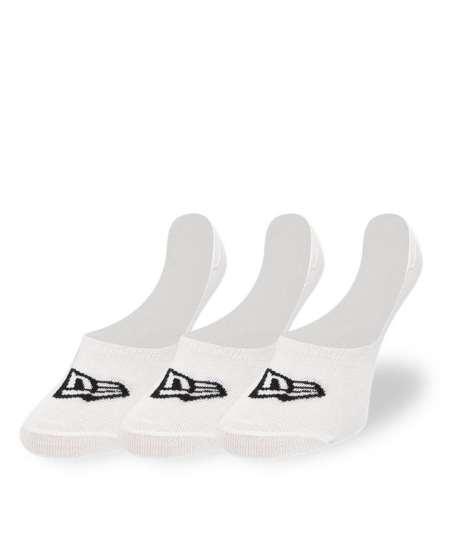 Chaussettes New Era Flag Sneaker Sock NE WHI