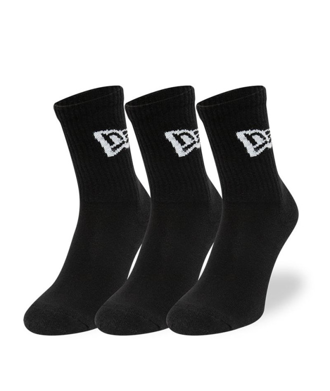 Chaussettes New Era Flag Sneaker Sock NE BLK