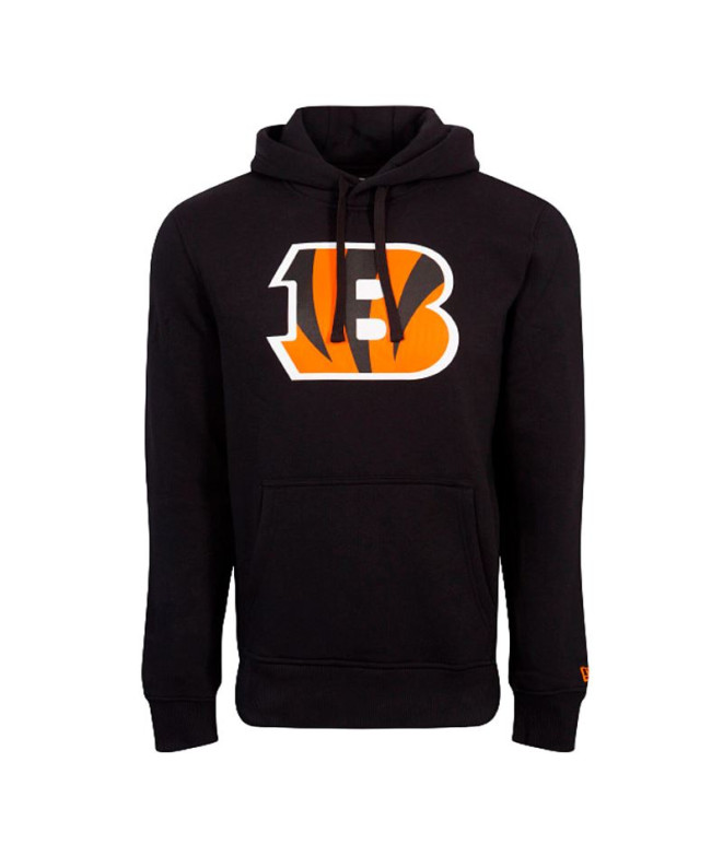 Moletom New Era NFL Cincinnati Bengals Preto Homem