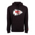 Sudadera New Era NOS NFL REGULAR Kansas City Chiefs BLKWHI Hombre