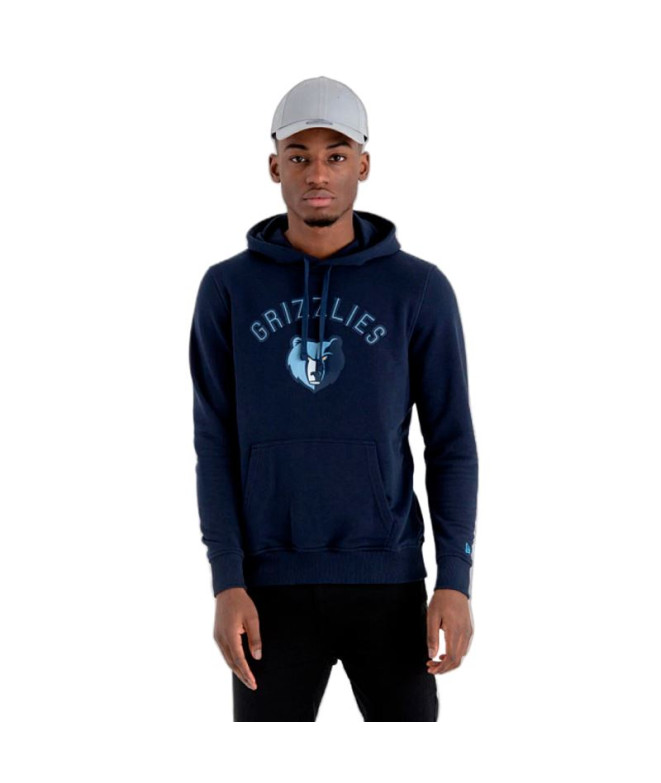 Sudadera New Era NBA Regular Memphis Grizzlies Azul Hombre