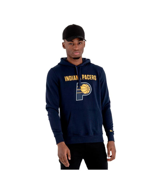 Sudadera New Era NBA Regular Indiana Pacers Gris Hombre