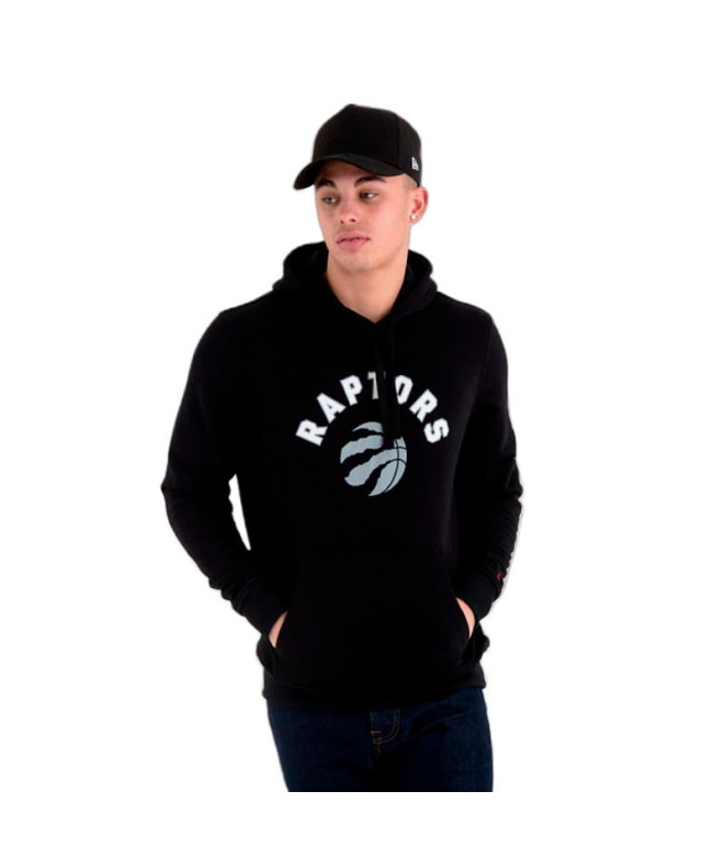 Moletom New Era NBA Regular Toronto Raptors Preto Homem