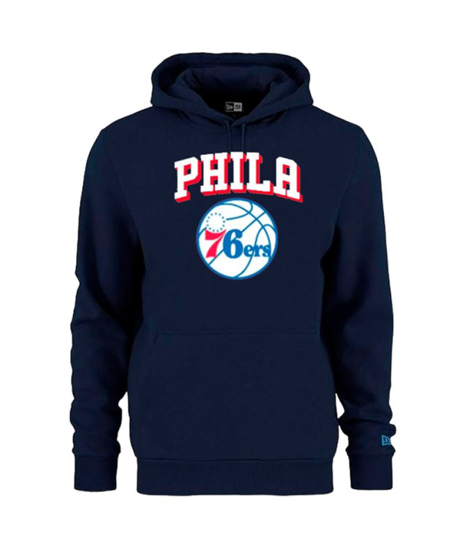 Moletom New Era NBA Regular Philadelphia 76Ers Azul Homem